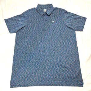 CALLAWAY Opti-Dri Mens Short Sleeve Polo Golf Shirt Size XLT